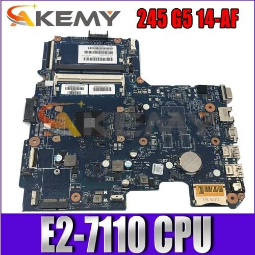 860451-601 860451-001 For HP Pavillion 245 G5 14-AF EM7110 Notebook Mainboard 6050A2822801 DDR3 Laptop Motherboard