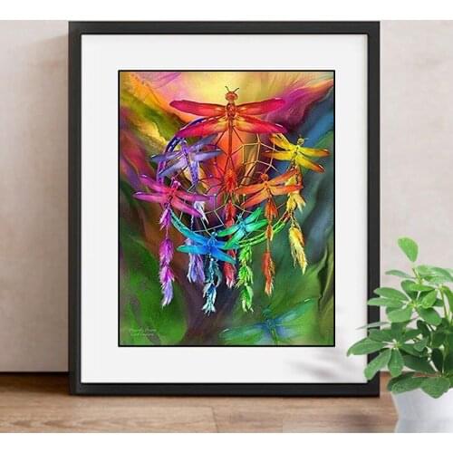 Diamond Painting Dragonfly 5D DIY Diamond Embroidery Cross Stitch Full Square Home Decoration Accessories Mosaic Animals