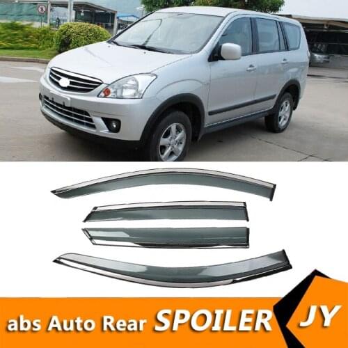 For Mitsubishi Zinger 08-11 Window Visor Vent Shades Sun Rain Deflector Guard For Mitsubishi Zinger Auto Accessories 4PCS/SET
