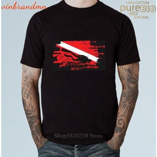 Scuba Dream Design Scuba Diving T Shirt Hipster Skateboard Tshirt Scuba Diving Instructor T-Shirt Classical Short Sleeve Camisa