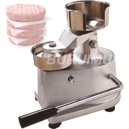 Hamburger Press Machine Manual Stainless Steel Round Meat Hamburger Patty Maker