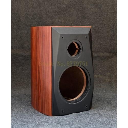 HIFI 1pair 8 inch empty sound box Bookshelf box Real wood suitcase South American rosewood veneer Non-human technology veneer