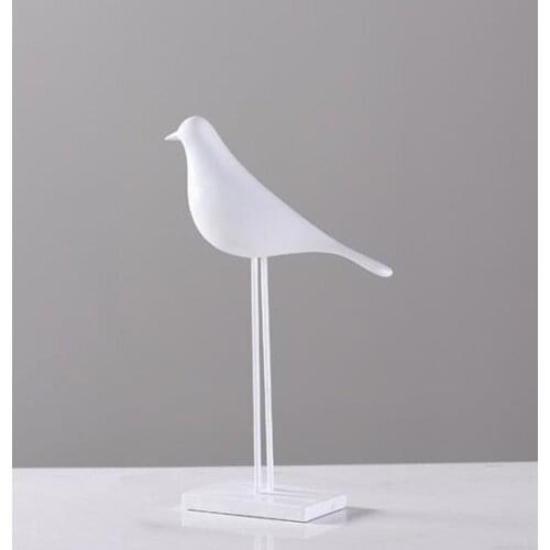 Resin Crafts Bird Figurine Decoration Home Decorations Baikai Bird Ornaments Desktop Accessories Home Decoration