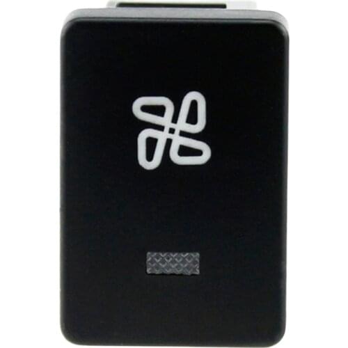 12V Car Switch Fan Pattern Push Button with 15cm Cable for Toyota Camry Yaris Highlander Prius Ralink Corolla Vios Reiz Prado