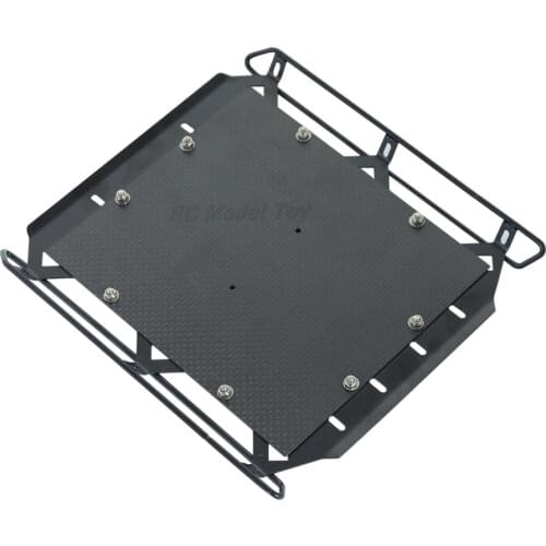 RC car Metal carbon fiber Luggage Tray Roof Rack for 1/10 RC Crawler Traxxas TRX-6 6X6 G63 G500