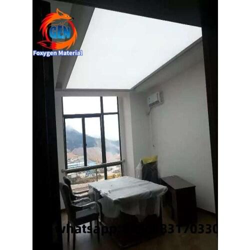 Night Pvc Stretched Film High Quality 150-500cm Detail Panel Tile Club Light Starry Sky Ceiling