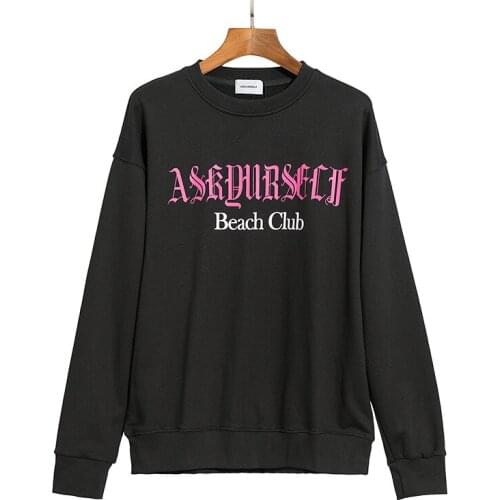 New High 2021 Men Luxury classic beach club ASKYURSELF Hoodies Hoody hooded Sweatshirts velvet Cotton Drake Thicken Fleece #061