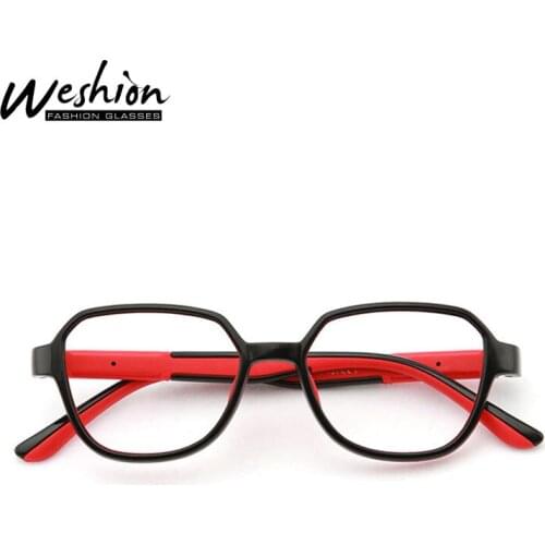 Teens Anti Blue Light Glasses Kids Anti Glare Children TR Slicone Optical Frame Boy Girl Vintage Clear Computer Eyeglasses UV400