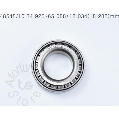 48548 34.925*65.088*18.034(18.288)mm bearing LM48548/10 Tapered roller bearing Special bearings for automobiles