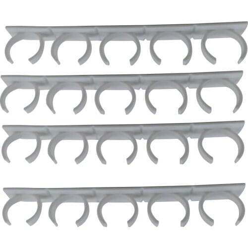 4PCS/Set Cabinet Clip Kitchen Spice Organizer Rack Stick Storage Gripper Easily Seasoning Carrier Bottle Holder