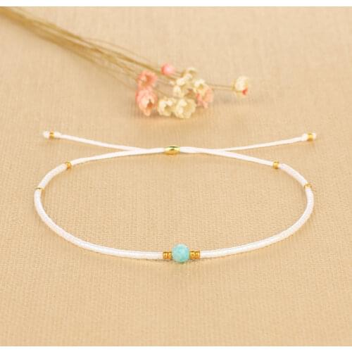 KELITCH Classic Miyuki Friends Beaded Seeds Bracelets Boho Natural Crystal Beads Bracelet Women Adjustable Jewelry 2021