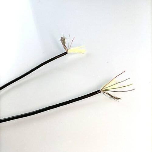 2 cores 4 cores very fine shielding wire 60KG super tension AUV camera signal control line shielded wire control Cables