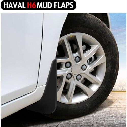 4pcs Mud Flaps For HAVAL H6 Mud Guard Car Splash Flaps Mudguards Wheel Fender Front Rear Car Body Kit Car Acc