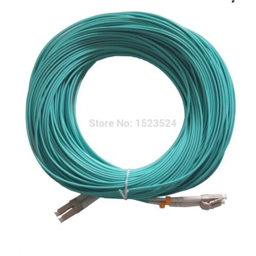 40 Meters LC-LC LC/UPC-LC/UPC Multi-Mode OM3 Fiber Cable Multimode Duplex Fiber Optical Jumper Patch Cord