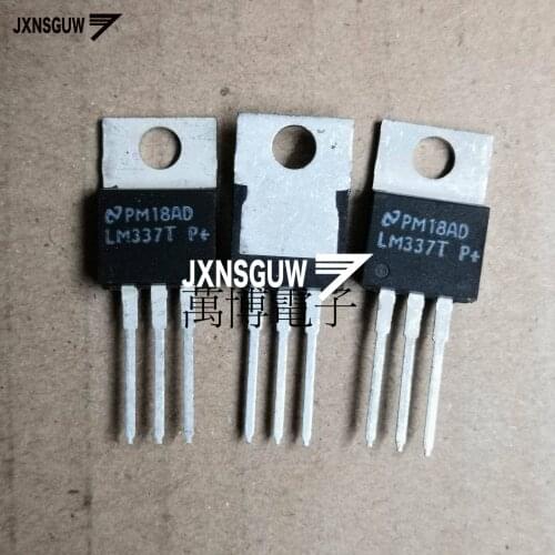 5PCS Original National LM337T Regulator IC 337T Operational Amplifier 337T 337 All copper thick substrate Double waves White NC