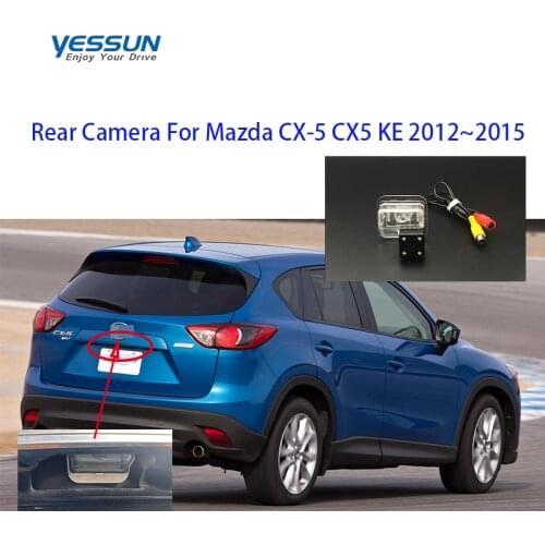 Car Rear View Reverse Camera parking For Mazda CX5 2015 CX-5 CX 5 KE 2012~2015 cx5 2013 Original Screen Compatible rear camera