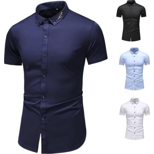 Мужские рубашки с коротким рукавом CESNLEOIK China At AliExpress