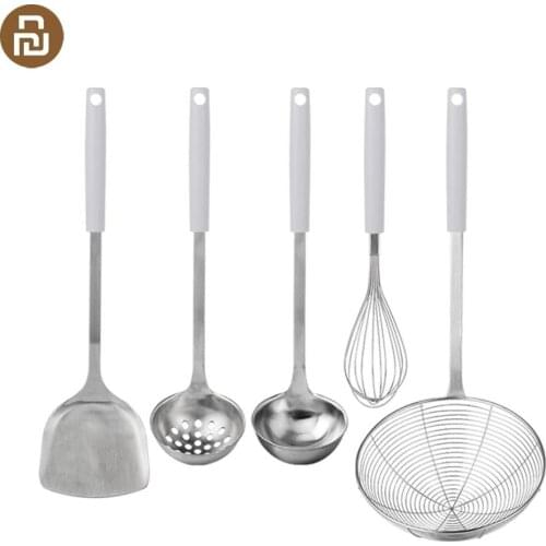 Jordan Judy Stainless Steel Kitchenware Cooking Utensils Heat Resistant Kitchen Non-Stick Cooking Utensils Baking Tool