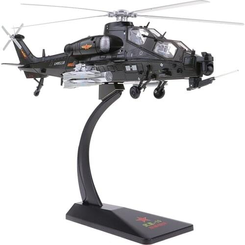 Chinese CAIC Z-10 Helicopter 1:48 Scale Diecast Aircraft Display Model with