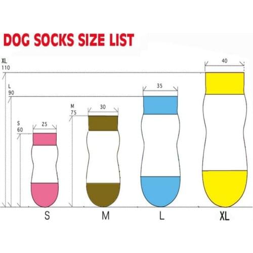 Christmas Pattern Printed Pet Dog Socks Paw Protector Small Cat Dogs Booties Anti-Slip Pet Dog Socks Pet Accessories