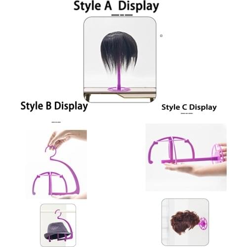 Wig Stand Head With Tripod Hat Display Hi Holder and for Making Hats Hanger Support Wigs Storage Tools a Heads Hair Wighead