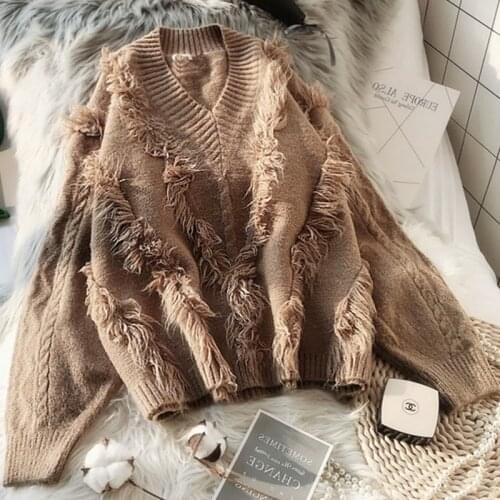 Pullover 2020 Autumn Winter Thick Sweater Women Knitted Solid Pullover Sweater Long Sleeve o-neck Slim Jumper Soft Warm Femme