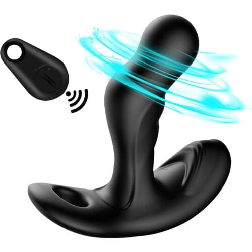 Powerful 10 Speeds USB Vibrating Prostate Massager Anal Plug Waterproof G Spot Stimulation Butt Silicone Anal Sex Toys for Men