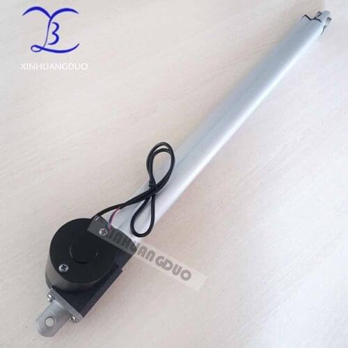 12V/ 24V 300mm 12inch Heavy duty electric linear actuator, thrust 5000N/500KG/1100LBS tv lift Customized stroke