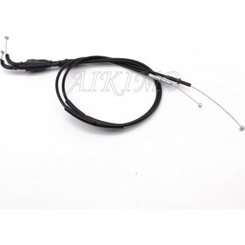 2pcs Motorcycle Throttle Cable Rope Brake Oil Accelerator Control Wire Carburetor Line for KAWASAKI ZX6R ZX636 2009-2012 2011