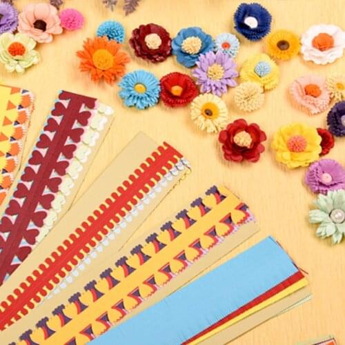 20 Stripes Flower Quilling Paper Strips DIY Paper Hand Craft Colorful Origami DIY Scrapbooks Handmade Decoration