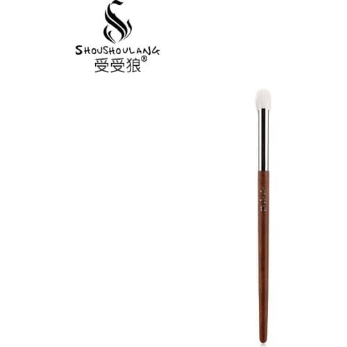 Shoushoulang Professional Make Up Brush Small Fan Shape Eye Shadow Brush 26# Soft Saibikoho Goat Hair Makeup Brushes