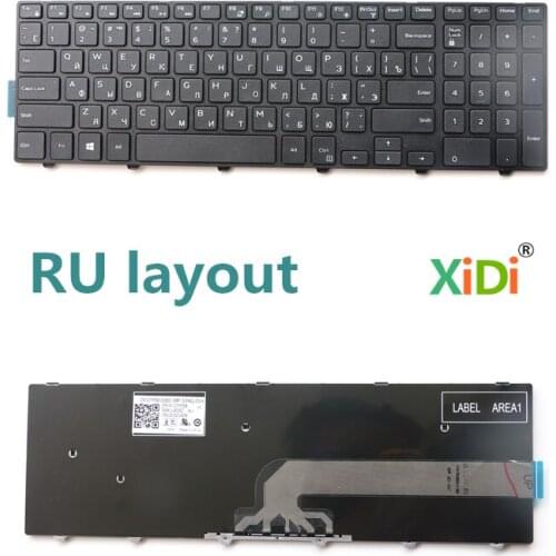 NEW Keyboard for Dell Inspiron 15-3000 3541 3542 3543 3558 5542 3550 5545 5547 5548 5549 15-5000 15-5545 17-5000 RU Keyboard
