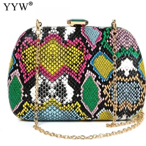 Hot Fashion Women Handbag PU Shoulder Snake Skin Printed Messenger Bag Women Satchel Tote Purse Bags