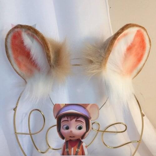 MMGG New Mouse Rat ears hairhoop for anime lolita cosplay costume accessories handmade work