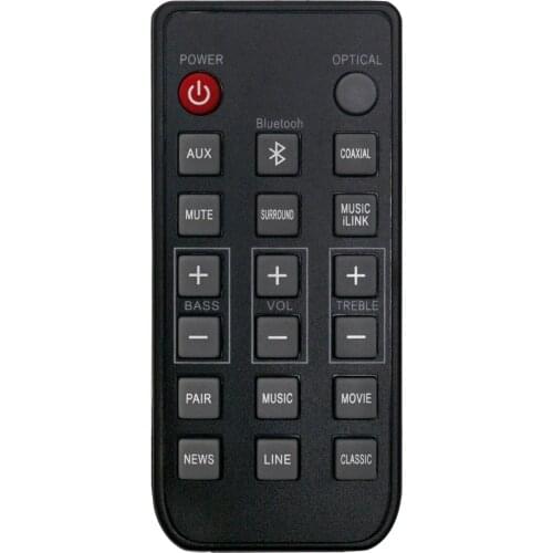 New CSS2123 Replaced Remote Control fit for Philips CSS2123 Soundbar Speaker System