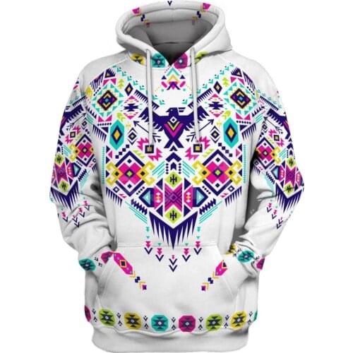 Tessffel Indian Native culture Harajuku Casual Colorful Tracksuit New Fashion 3DPrint Unisex Hoodie/Hoodies/Jacket Men Women s-1