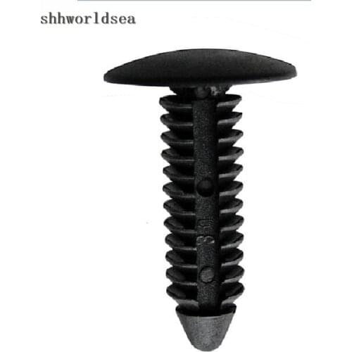 Shhworldsea car clip battery shield splash radiator side air baffle for GM 10124502 for chry 6033082 6033840 for ford 390018-S