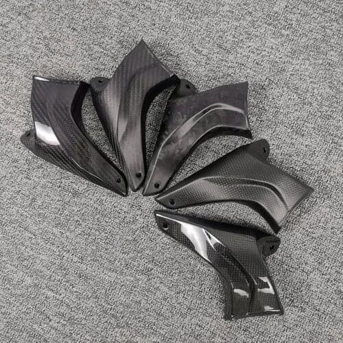 Universal Brake Air Intake Cover Fairings in Carbon Fiber For Ducati BMW YAMAHA KAWASAKI Suzuki KTM 100mm 108mm 2 sizes
