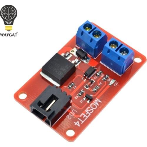 WAVGAT 1 Channel 1 Route MOSFET Button IRF540 + MOSFET Switch Module for Arduino