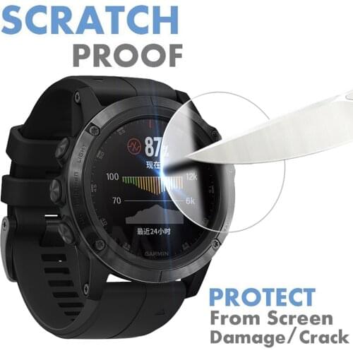 Tempered glass Protection for Garmin fenix 5 5S 5X Screen Protector for Garmin fenix 5 5S 5X Smart Watch Protective Glass Film