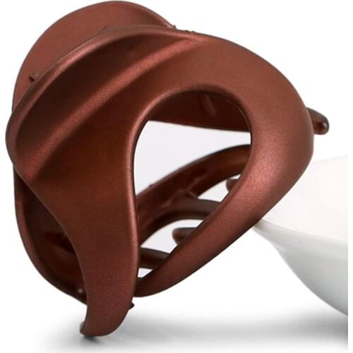 Geometric arc Style Women Ladies Hair Clips For Girls Hair Claw Acrylic Barrettes Hair Crab Clamp Hair Accessories Vintage clip