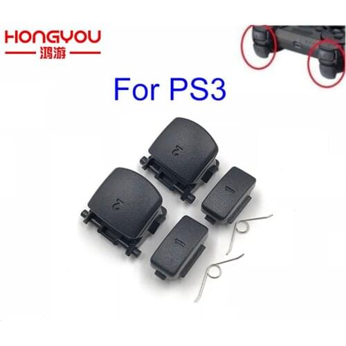 Repair Part L1 R1 L2 R2 Buttons For Sony PS3 Controller Number 1 2 Trigger Buttons Springs