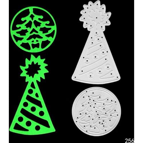 ZhuoAng Merry Christmas Cutting Mold DIY Scrapbook Album Decoration Supplies Clear Stamp DIY Paper Card