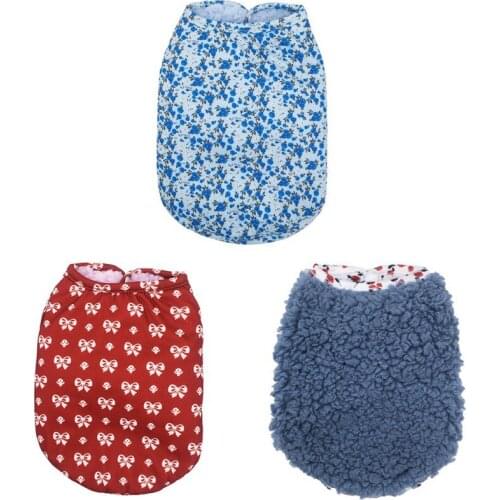 Winter Soft Fleece Dog Clothes Vest Puppy Outfit Chihuahua Pet Clothing For Small Medium Dogs Coat Hoodie Chihuahua Pet Clothes