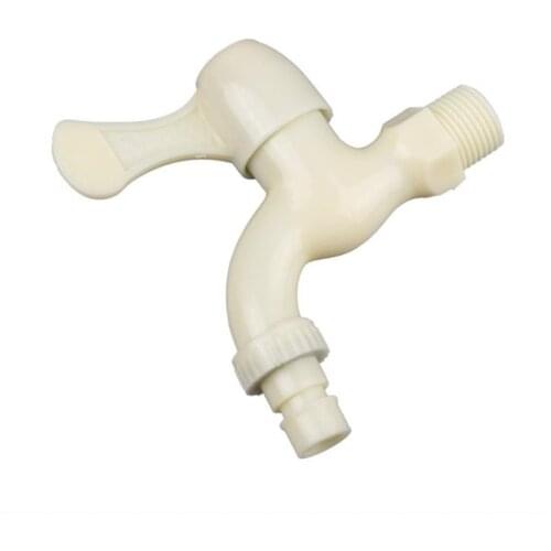 PP Plastic Washing Machine Tap Fast On Faucet Bibcock Laundry Mop Pool Tap Home Replacement Faucets For Water Dispenser