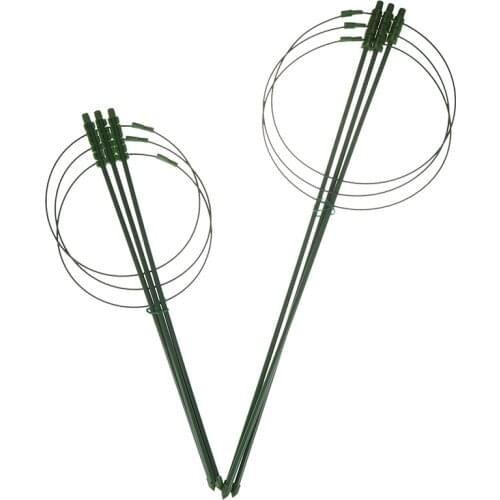 1PC 45/60cm Durable adjustable Vine Climbing Rack Flower Gardening Tools Flower Decorative Tool Vegetables Plant Support Frame