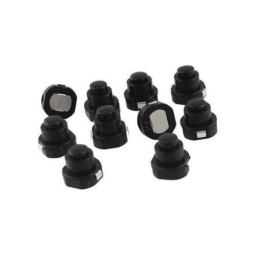 10PCS DC 30V 1A Flashlight Latching Push Button Switch for Electric Torch