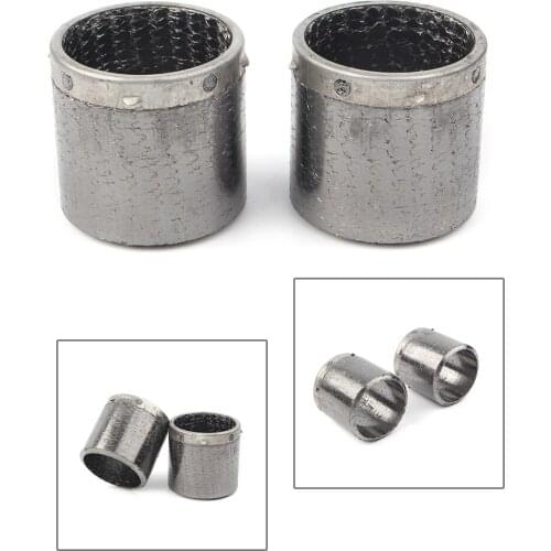 2x Motorcycle Exhaust Muffler Cover Gasket Ring Adapter Connector For Harley VRSC V-ROD FXD FLH FLT FLS XL XR XR Models XG