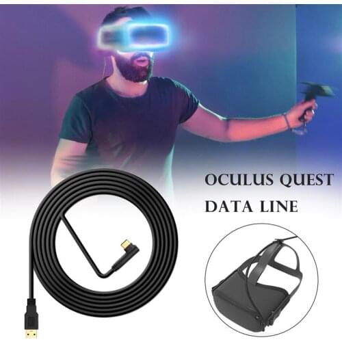 5M Data Line For Oculus Quest 2 Link Headset USB 3.1 Type C Data Charging Cable Transfer Type-C To USB-A Cord VR Accessories