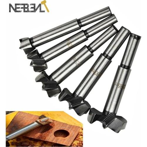 5pcs Woodworking Hinge Hole Drilling Guide Locator Jig Drill Bits Door Hole Opener Cabinet Accessories Tool 15/20/25/30/35mm